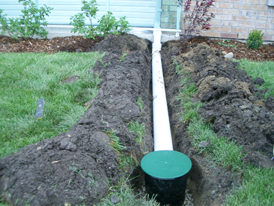 Underground Drainage for Gutters : All Gutter Systems